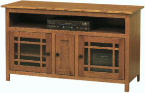 Mission 3 Door TV Stand