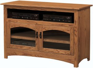 Mission Small Oak TV Cabinet