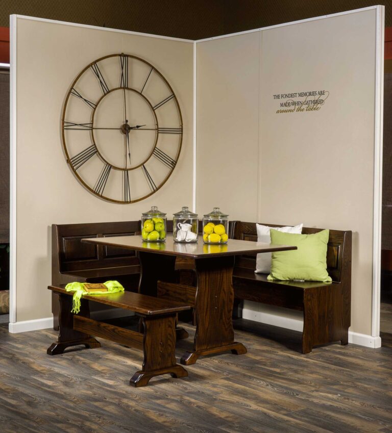 Traditional Style Quick Ship Breakfast Nook