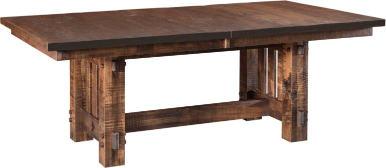 El Paso Style Quick Ship Trestle Table