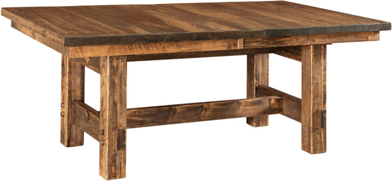 Houston Style Quick Ship Trestle Table