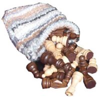 Amish Quick Ship Chess Set with Bag