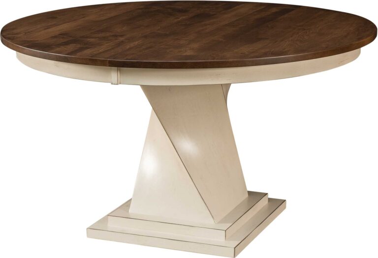 Lexington Style Quick Ship Single Pedestal Table