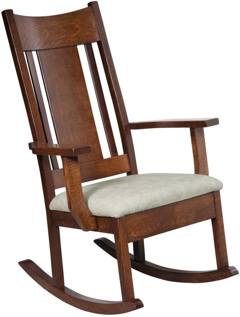 Amish Crescent Rocker