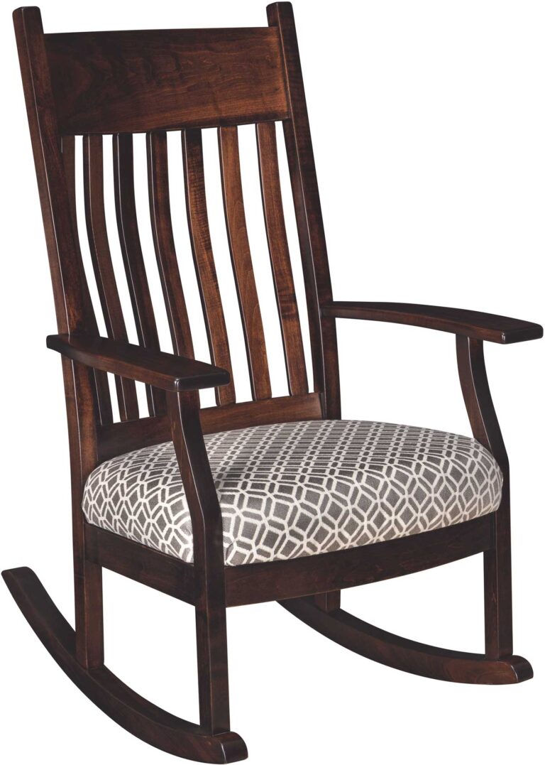 Amish Oakland Slat Rocker