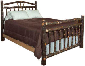 Hickory Wagon Wheel Bed