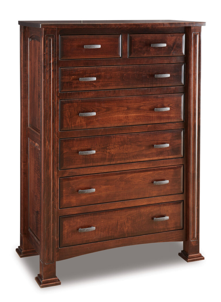 Amish Lexington Sever Drawer Chest