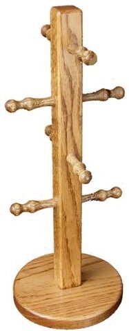 Amish 8 Cup Mug tree