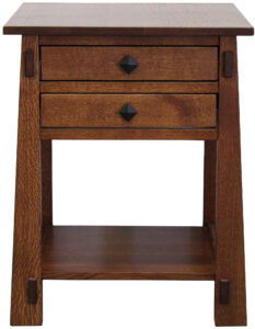 Antique Mission End Table