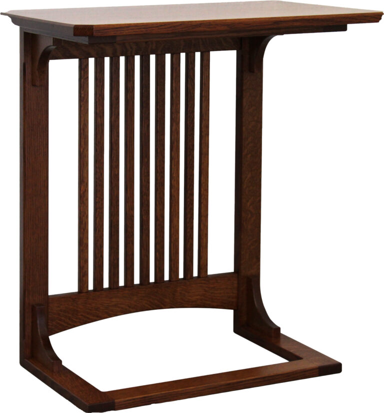 Amish Wide Mission Sofa Server with Slats