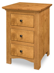 Canton Three Drawer Nightstand