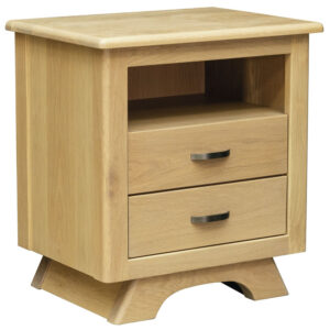 Neptune Two Drawer Nightstand
